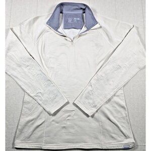 5.11 Tactical Men's Medium Stratos 1/4 Zip LS Pullover Waffle Tan